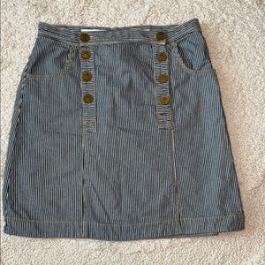 Anthropologie Pilcro and the Letterpress Denim Skirt - Size 10